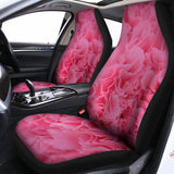 Pink Carnation Flower Print Universal Fit Car Seat Covers 102422