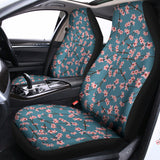 Pink Cherry Blossom Pattern Print Universal Fit Car Seat Covers 102422
