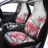 Pink Cherry Blossom Print Universal Fit Car Seat Covers 102422