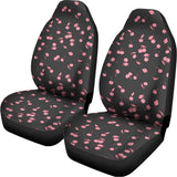 Pink Cherry Pattern Print Universal Fit Car Seat Covers 102422