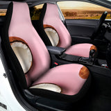 Pink Coconut Pattern Print Universal Fit Car Seat Covers 102422