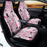 Pink Girly Mermaid Pattern Print Universal Fit Car Seat Covers 102422