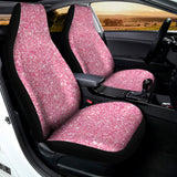 Pink (NOT Real) Glitter Print Universal Fit Car Seat Covers 102422