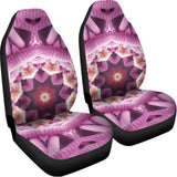Pink Kaleidoscope Print Universal Fit Car Seat Covers 102422