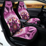 Pink Kaleidoscope Print Universal Fit Car Seat Covers 102422