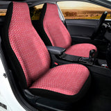 Pink Knitted Pattern Print Universal Fit Car Seat Covers 102422