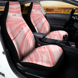 Pink Liquid Marble Print Universal Fit Car Seat Covers 102422