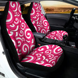 Pink Lollipop Candy Pattern Print Universal Fit Car Seat Covers 102422