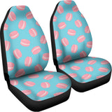 Pink Macaron Pattern Print Universal Fit Car Seat Covers 102422