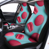 Pink Macarons Print Universal Fit Car Seat Covers 102422