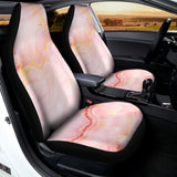 Pink Marble Print Universal Fit Car Seat Covers 102422
