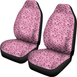 Pink Octopus Tentacles Pattern Print Universal Fit Car Seat Covers 102422