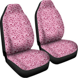 Pink Octopus Tentacles Pattern Print Universal Fit Car Seat Covers 102422