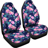 Pink Peony Floral Flower Pattern Print Universal Fit Car Seat Covers 102422