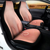 Pink Pig Tail Print Universal Fit Car Seat Covers 102422