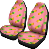 Pink Pineapple Pattern Print Universal Fit Car Seat Covers 102422