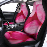 Pink Plumeria Flower Print Universal Fit Car Seat Covers 102422