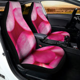 Pink Plumeria Flower Print Universal Fit Car Seat Covers 102422