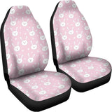 Pink Rabbit Pattern Print Universal Fit Car Seat Covers 102422