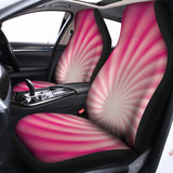 Pink Whirlpool Spiral Print Universal Fit Car Seat Covers 102422