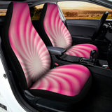 Pink Whirlpool Spiral Print Universal Fit Car Seat Covers 102422