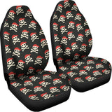 Pirate Skull Crossbones Pattern Print Universal Fit Car Seat Covers 102422
