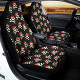 Pirate Skull Crossbones Pattern Print Universal Fit Car Seat Covers 102422