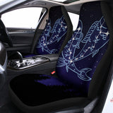 Pisces Constellation Print Universal Fit Car Seat Covers 102422