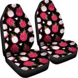 Pitaya Pattern Print Universal Fit Car Seat Covers 102422