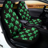 Pixel Clover St. Patrick's Day Print Universal Fit Car Seat Covers 102422