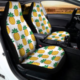 Pixel Pineapple Pattern Print Universal Fit Car Seat Covers 102422