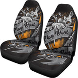 Play Dart Drink Beer Print Universal Fit Car Seat Covers 102422