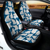 Polar Bear On Ice Pattern Print Universal Fit Car Seat Covers 102422