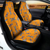 Polka Dot Dragonfly Pattern Print Universal Fit Car Seat Covers 102422
