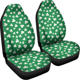 Polka Dot Irish St. Patrick's Day Print Universal Fit Car Seat Covers 102422