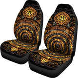 Polynesian Sea Turtle Print Universal Fit Car Seat Covers 102422