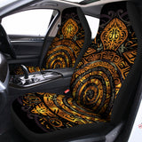 Polynesian Sea Turtle Print Universal Fit Car Seat Covers 102422