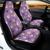 Pomeranian In Tea Cup Pattern Print Universal Fit Car Seat Covers 102422