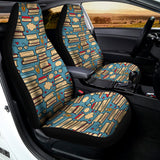 Pop Art Books Pattern Print Universal Fit Car Seat Covers 102422