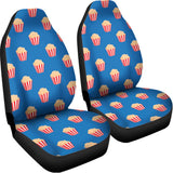 Popcorn Box Pattern Print Universal Fit Car Seat Covers 102422