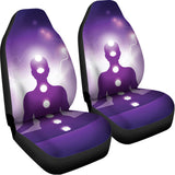 Power Of Seven Chakras Print Universal Fit Car Seat Covers 102422