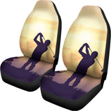 Pro Golf Swing Print Universal Fit Car Seat Covers 102422