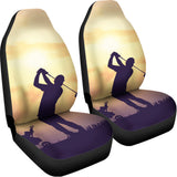 Pro Golf Swing Print Universal Fit Car Seat Covers 102422