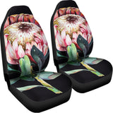 Protea Flower Print Universal Fit Car Seat Covers 102422