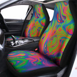 Psychedelic Bubble Print Universal Fit Car Seat Covers 102422