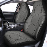 Psychedelic Circle Pattern Print Universal Fit Car Seat Covers 102422