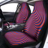 Psychedelic Illusion Print Universal Fit Car Seat Covers 102422