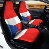 Puerto Rican Flag Print Universal Fit Car Seat Covers 102422