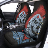 Punk Mohawk Devil Print Universal Fit Car Seat Covers 102422