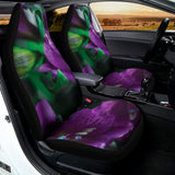 Purple Alstroemeria Print Universal Fit Car Seat Covers 102422